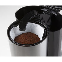 Filter coffee maker - DOMO - DO709K - 1000 W - 1 L - 8 cups - LCD screen - 24 h timer - Stainless st