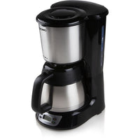 Filter coffee maker - DOMO - DO709K - 1000 W - 1 L - 8 cups - LCD screen - 24 h timer - Stainless st