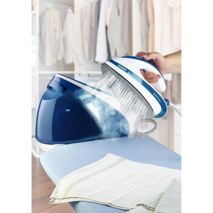 Domo do1022S iron with steam generator - 160g/min - 7.5bar - 450g steam jet - 1.8L water tank - cera