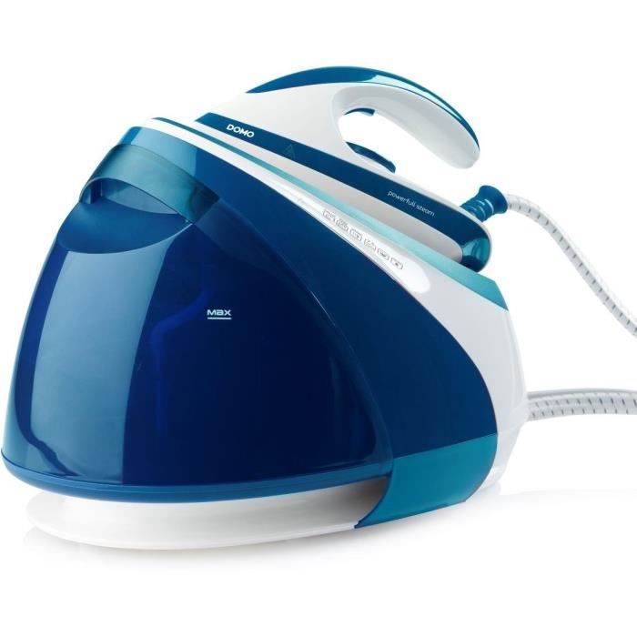 Domo do1022S iron with steam generator - 160g/min - 7.5bar - 450g steam jet - 1.8L water tank - cera