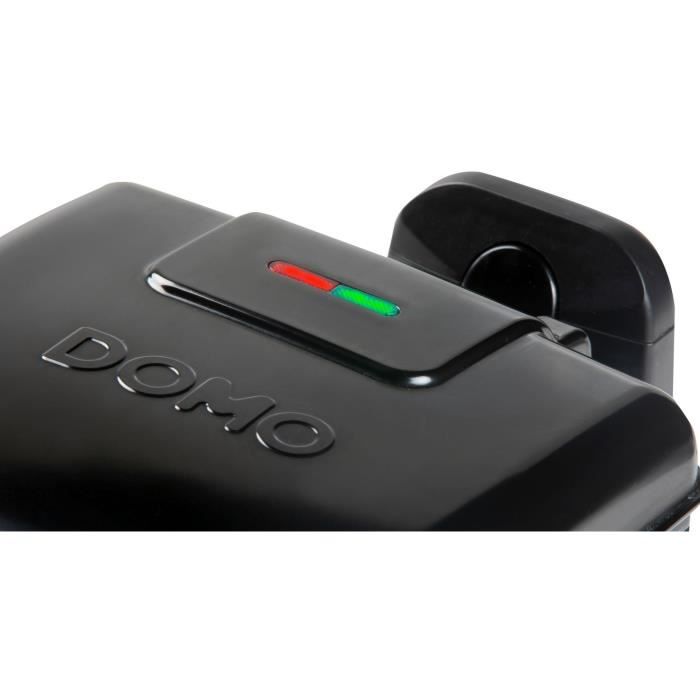 Domo rotary waffle iron - DO9224W - Rotary at 180 ° - Anti -adhesive revealing - Cool -Touch handle 