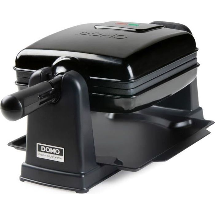 Domo rotary waffle iron - DO9224W - Rotary at 180 ° - Anti -adhesive revealing - Cool -Touch handle 