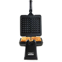 Domo rotary waffle iron - DO9224W - Rotary at 180 ° - Anti -adhesive revealing - Cool -Touch handle 