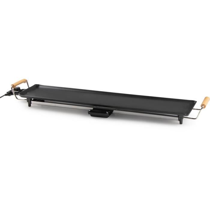 XXL Plancha - DOMO - DO8313TP - 1800 W - 90 x 22 cm - Schwarz