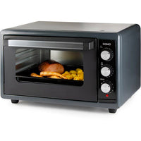 XXL Multifunktions-Elektrobackofen - DOMO - DO808GO 6 50 L - Schwarz - 2000 W - Bis zu 230 °C - 90-M