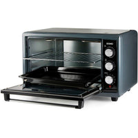 XXL Multifunktions-Elektrobackofen - DOMO - DO808GO 6 50 L - Schwarz - 2000 W - Bis zu 230 °C - 90-M