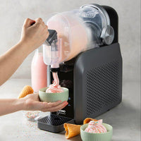 3-in-1 Slush-Maschine - DOMO - Eisgetränke und italienisches Eis Gelissimo DO9308I - 1,8 l - 7 Progr