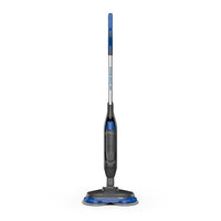 Dampfreiniger-Mopp - EZICLEAN - STEAM WAVE 360 - 1200 W - 24 g/min - 450 ml - Schwarz / Blau