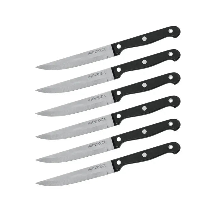 6er-Set Steakmesser - NIROSTA - 21 cm