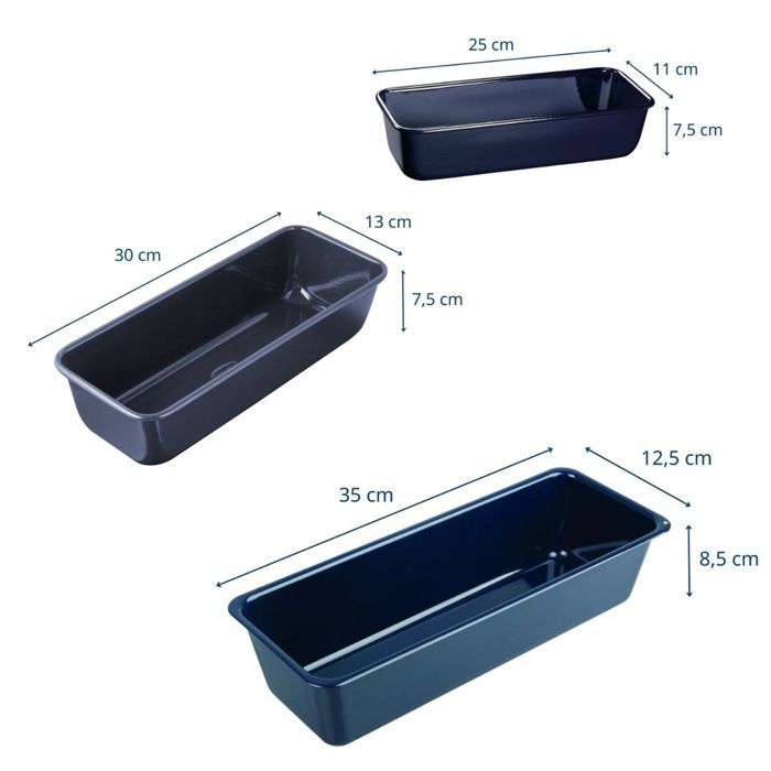 3er-Set Kuchenformen - DR oeTKER - Back Liebe - 25, 30 und 35 cm