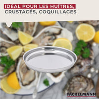 Set mit 2 Fischplatten  FACKELMANN  Kulinarische Spezialitäten  34,7 cm