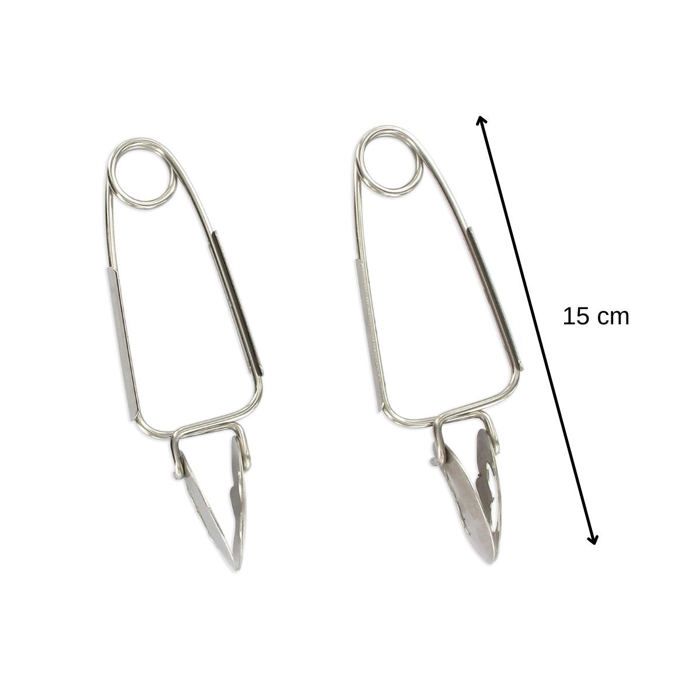 6-teiliges Schneckenzangen-Set - FACKELMANN - Edelstahl
