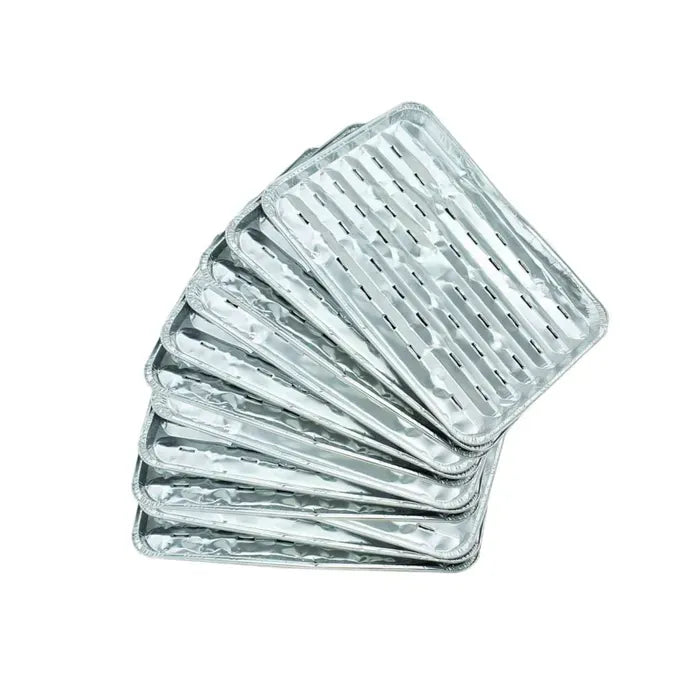 Packung mit 20 Tabletts - FACKELMANN - Aluminium - 34 x 23 cm
