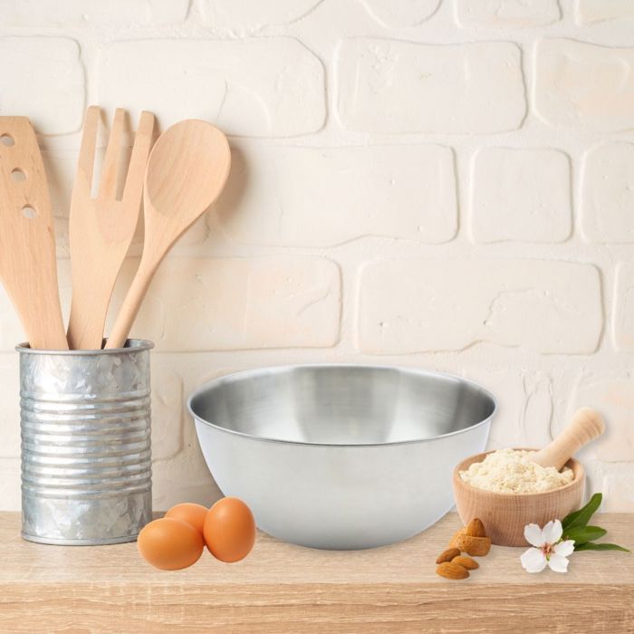 2er-Set Salatschüsseln und Salatbesteck - FACKELMANN - 20,5 und 25 cm