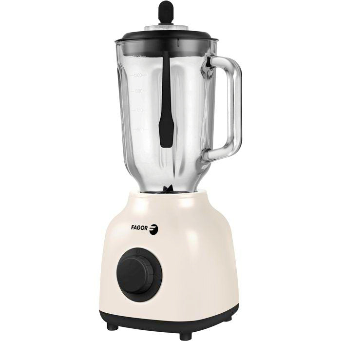 2-in-1-Standmixer  FAGOR  FGC2160  400 W  1,5-Liter-Messbecher aus Glas  Creme