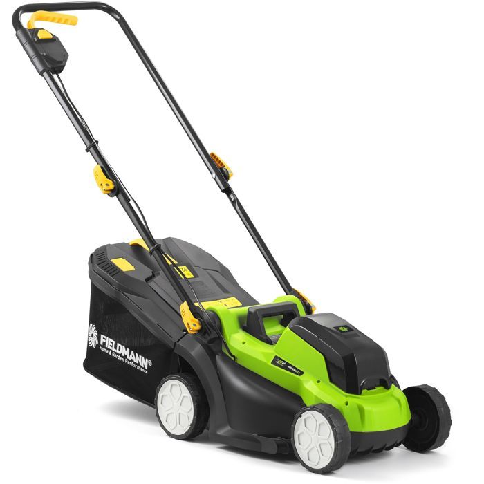 Cordless lawnmower - FIELDMANN - 20V - Cutting 33 cm - Max height 65 mm - Battery and charger not in