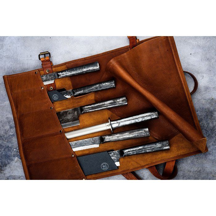 Messerset  GESCHMIEDET  BRUTE  Japanischer 440C-Stahl  3-teilig