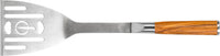 Schlitzspatel  GESCHMIEDET  CHURRASCO  Edelstahl S  38,5 x 13,5 x 5 cm
