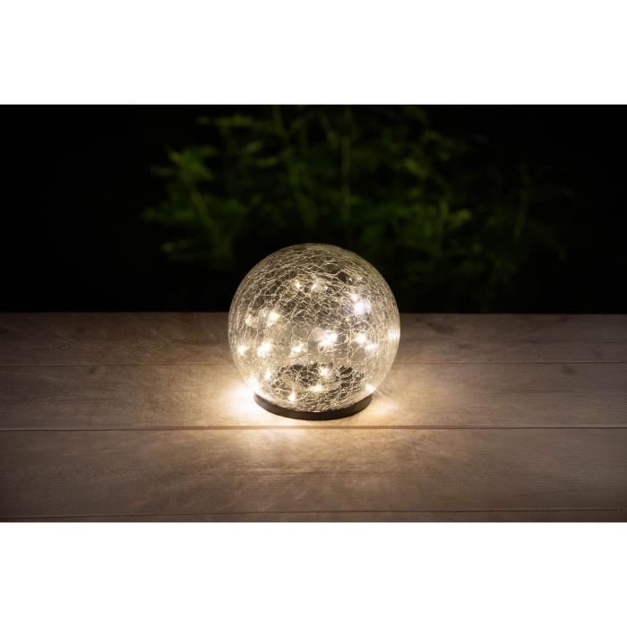 GALIX Solar sphere - Broken glass effect - Ø 15cm