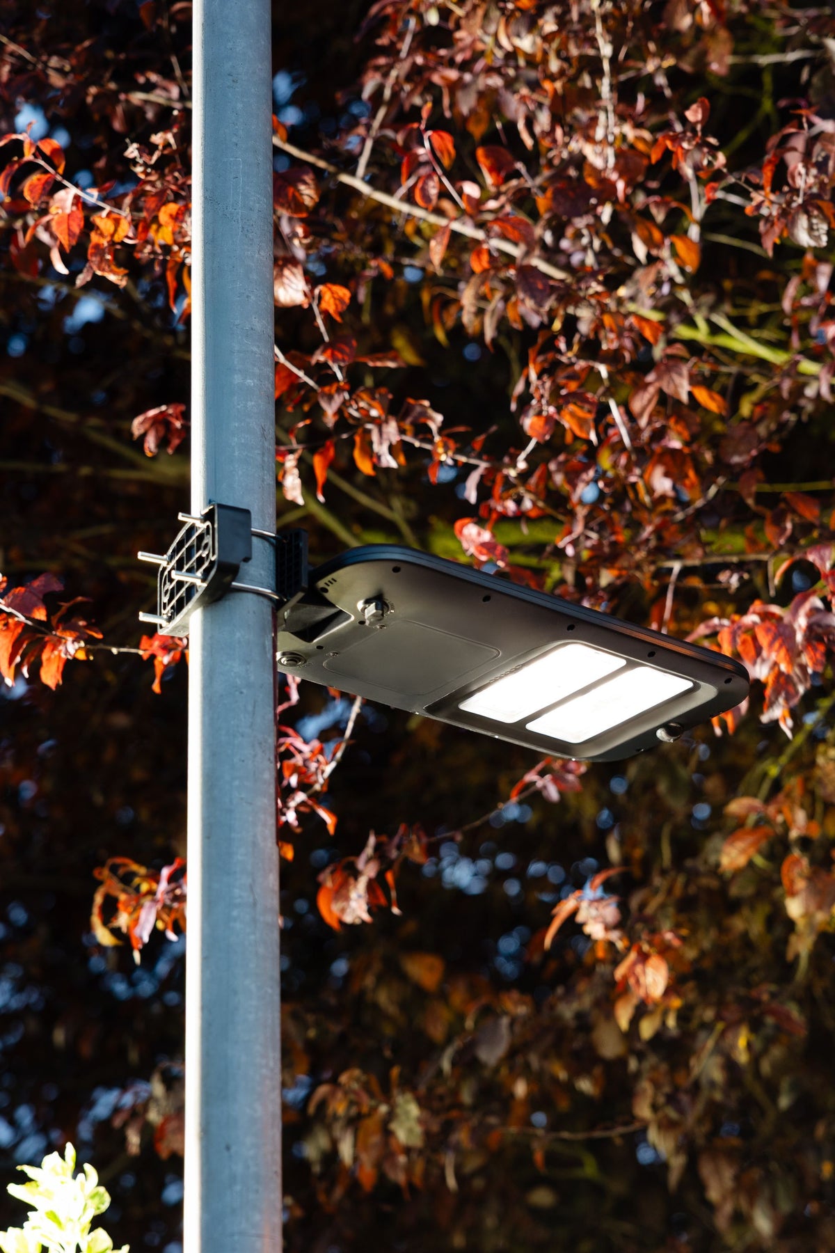 Solarbetriebener Straßenleuchtenkopf - GALIX - G2614 - 2000 Lumen - Bewegungsmelder
