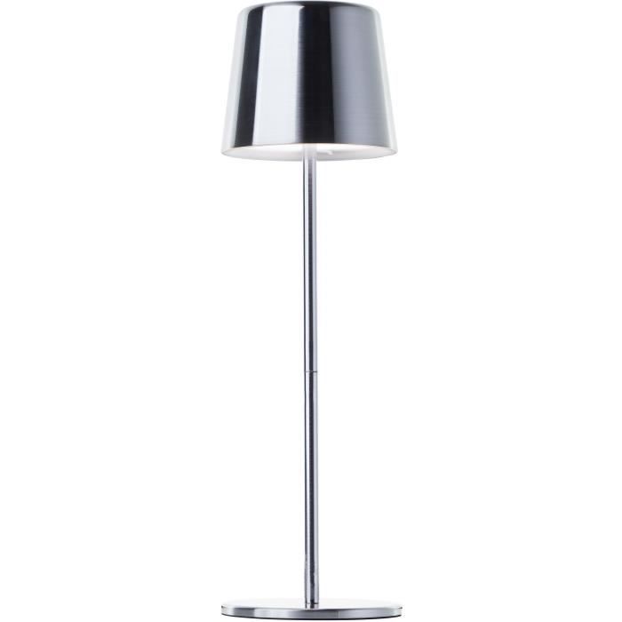 Outdoor table lamp - BRILLIANT - XAANA - Rechargeable - Chrome - LED - 2W - 160lm - CCT - DIM - USB 