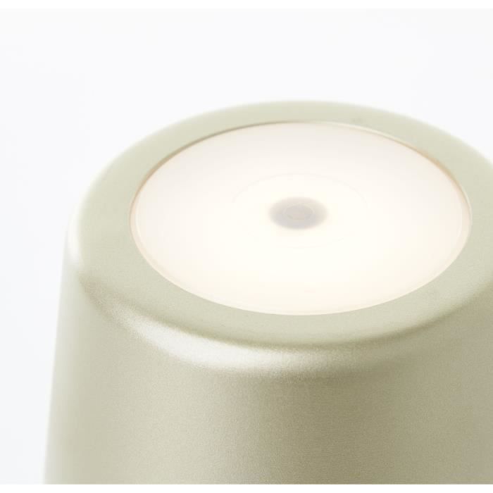 Outdoor table lamp - BRILLIANT - KAAMI - Rechargeable - Matte gold - LED - 2W - 310lm - 3000K - DIM 