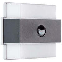 ARCHIE Outdoor wall light, with sensor - integrated LED 7W