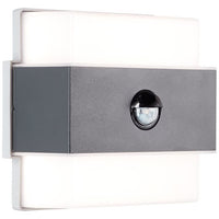 ARCHIE Outdoor wall light, with sensor - integrated LED 7W