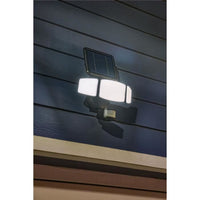Highly illuminating 3-head solar spotlight with presence detector - 1000LM - GALIX