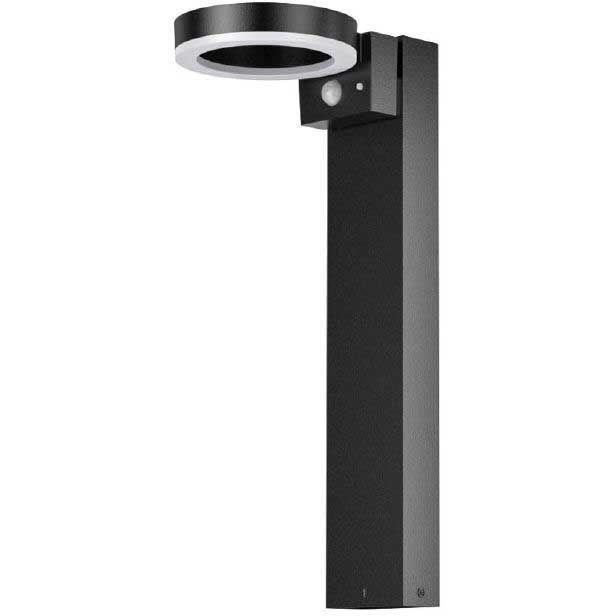 Solar bollard - GALIX - G4590B - Very bright - Stainless steel (Wall light option) with detector - H
