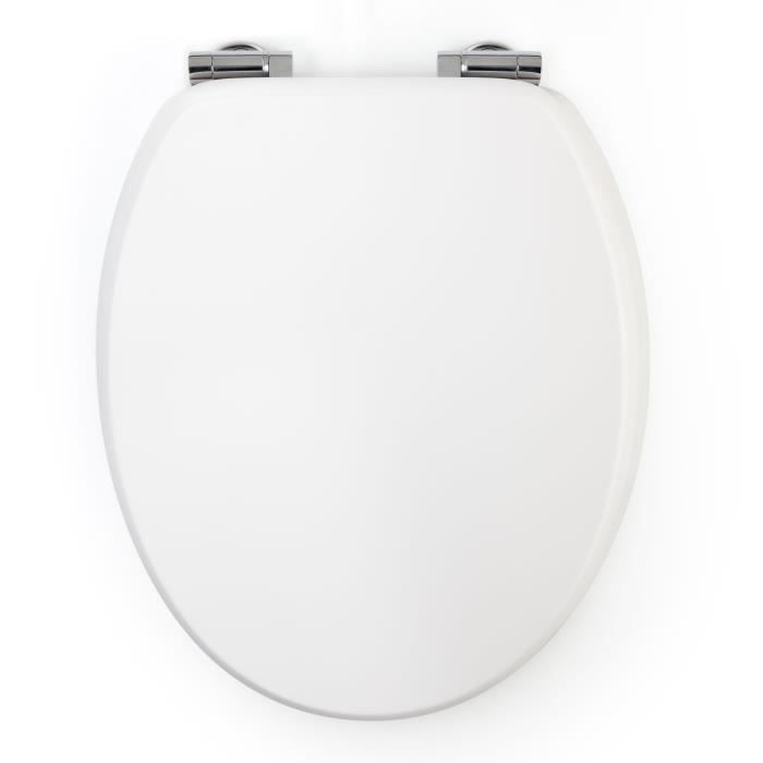 Toilettensitz - GELCO DESIGN - Magnetische Absenkautomatik - Weiß