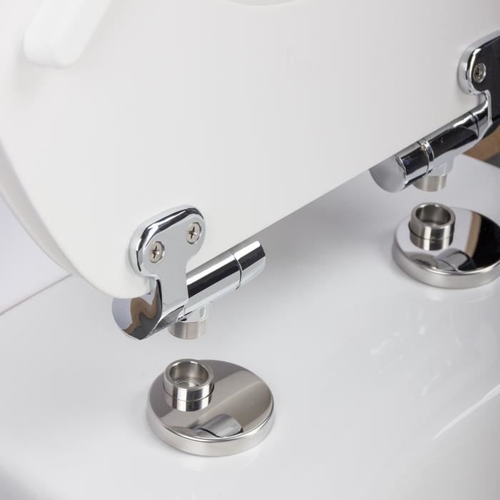 Toilettensitz - GELCO DESIGN - Magnetische Absenkautomatik - Weiß