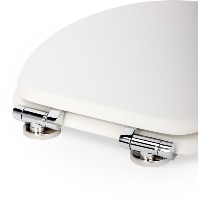 Toilettensitz - GELCO DESIGN - Magnetische Absenkautomatik - Weiß