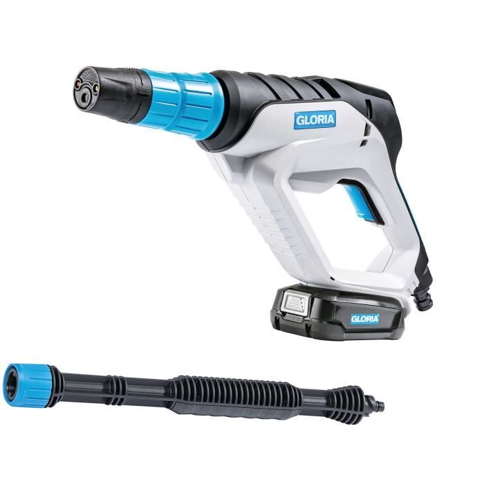 GLORIA - MultiJet 18V - Multifunction mobile pressure cleaning system (2 -5Ah battery and charger su