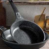 Cast aluminum wok - GSW - EASY CLICK - 28 cm - Induction