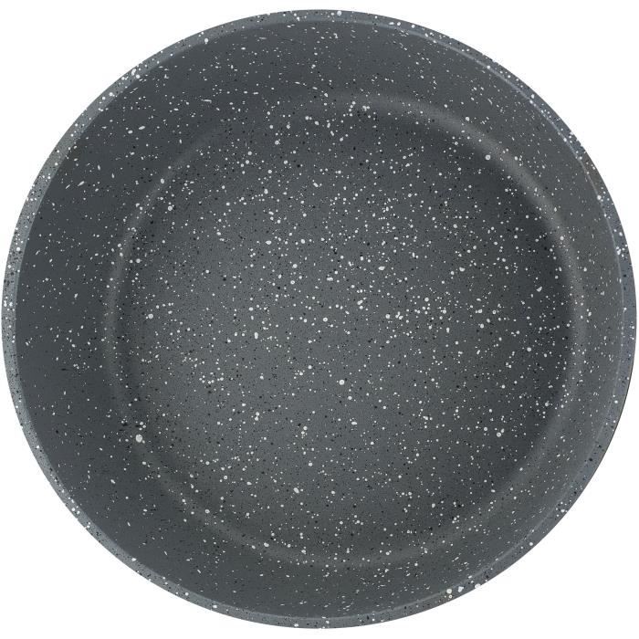 GSW - 414562 - Battery - Aluminum Forged Massive GOURMET GRANITE - 10pcs - Induction - VITAFLON GRAN