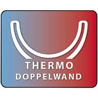 Isolierte Salatschüssel - GSW - DESIGN - 20 cm - Doppelwandig - Edelstahl