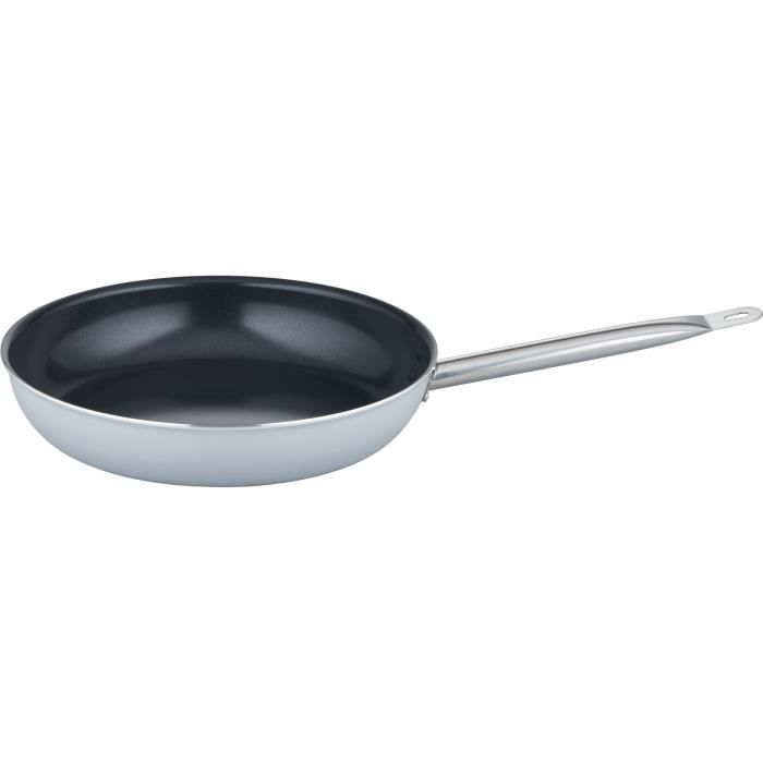 Professional frying pan - GSW - PRO BASIC - 32 cm - Induction - Thick forged aluminum - Gastronomy q