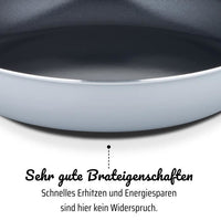 Professional frying pan - GSW - PRO BASIC - 40 cm - Induction - Thick forged aluminum - Gastronomy q