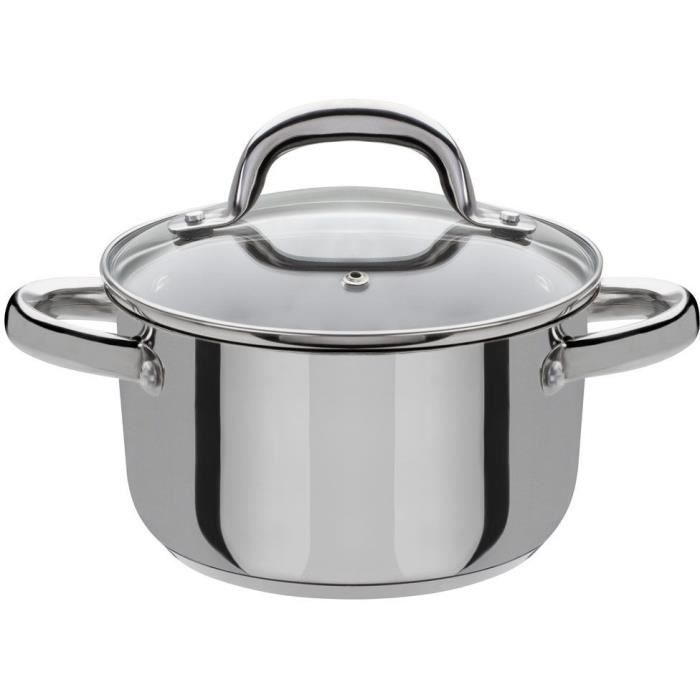 GSW Montreal - Stainless Steel Cookware Set 10 Pieces - All heat sources including induction