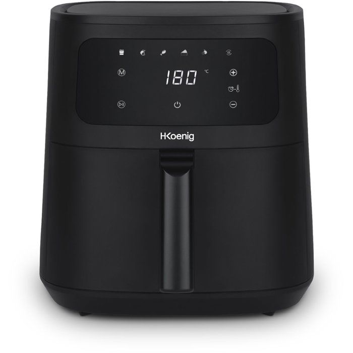 HKoeNIG Ölfreie Fritteuse  FRY840  4 l Fassungsvermögen  6 Kochprogramme  1300 W
