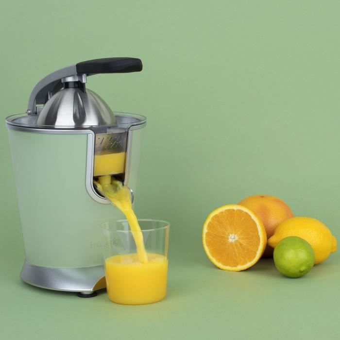 H.koenig/AGR88 - Citrus press - Power: 160W - Silent - Anti -drop system - Stainless steel body - BP