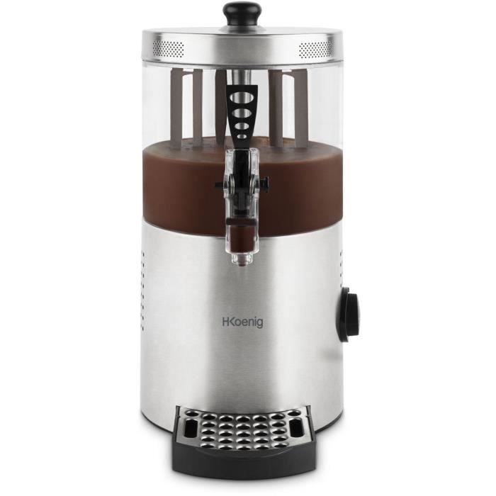 Hot chocolate dispenser - H.Koenig - SHK800 - 3 L - 1200 W - Stainless steel