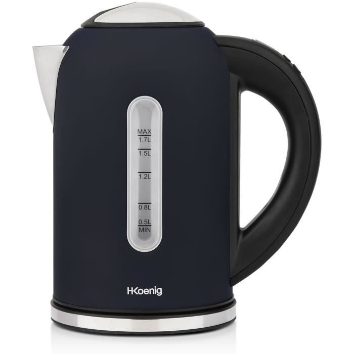 Programmable kettle - HKoeNIG - Boe56 - 1.7L - 2200 W - Adjustable temperature - LCD screen - Matte 