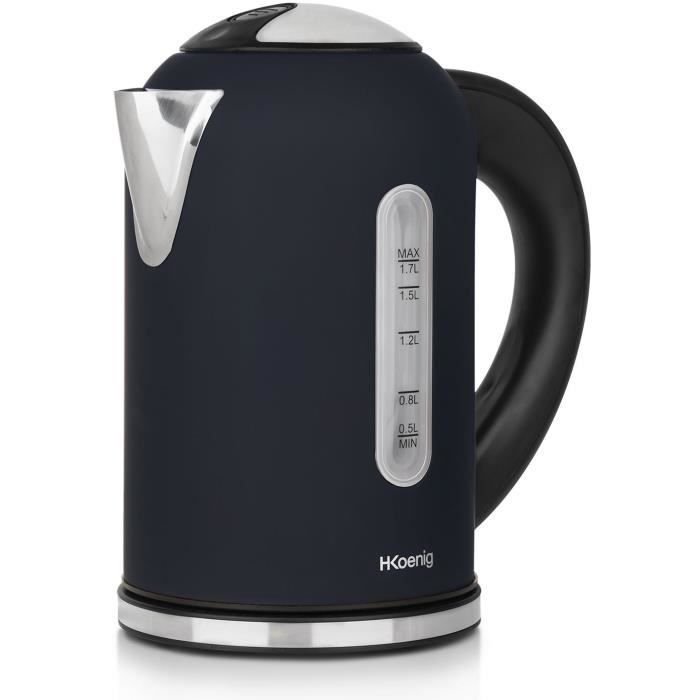 Programmable kettle - HKoeNIG - Boe56 - 1.7L - 2200 W - Adjustable temperature - LCD screen - Matte 