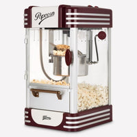 Popcorn machine - HKoeNIG - Retro design - Capacity 50g - Interior light