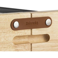 3 in 1 raclette machine WOD360 HKoeNIG: raclette + cooking stone + grill - 8 people - Cooking surfac