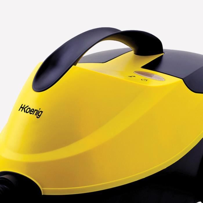 HKoeNIG steam cleaner - 4bar - Capacity 1.5L - Heating time 8 mins - Autonomy 45 mins