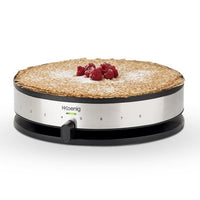 HKoeNIG KREP29 Crepiere 33cm - Temperature up to 230 ° C - 1300W - Non-stick coating - Heating indic