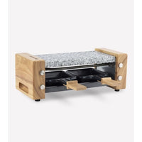 Raclette and cooking stone for 2 people - HKoeNIG - Wooden design